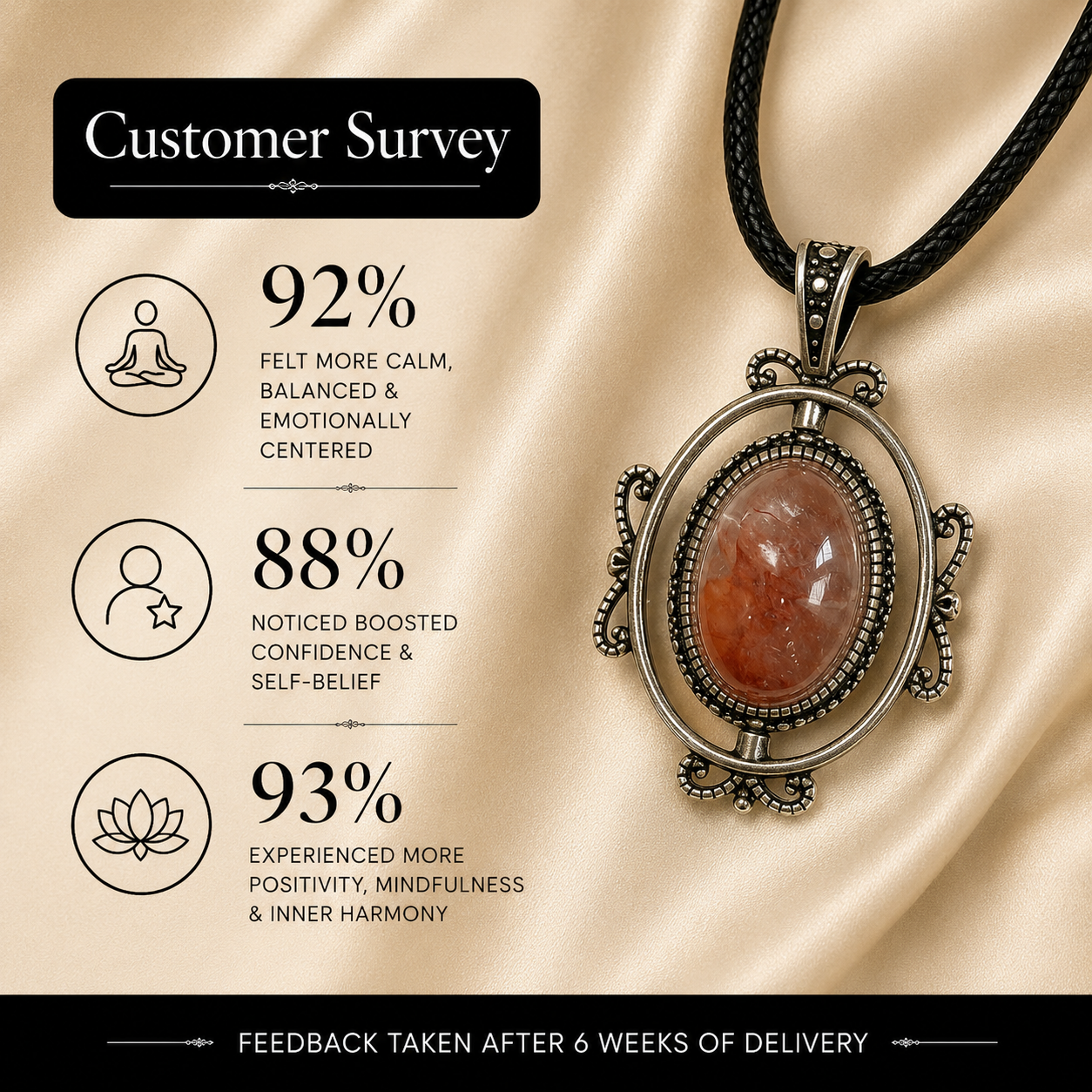 Auraflame Carnelian Pendant – Vitality & Confidence Symbol