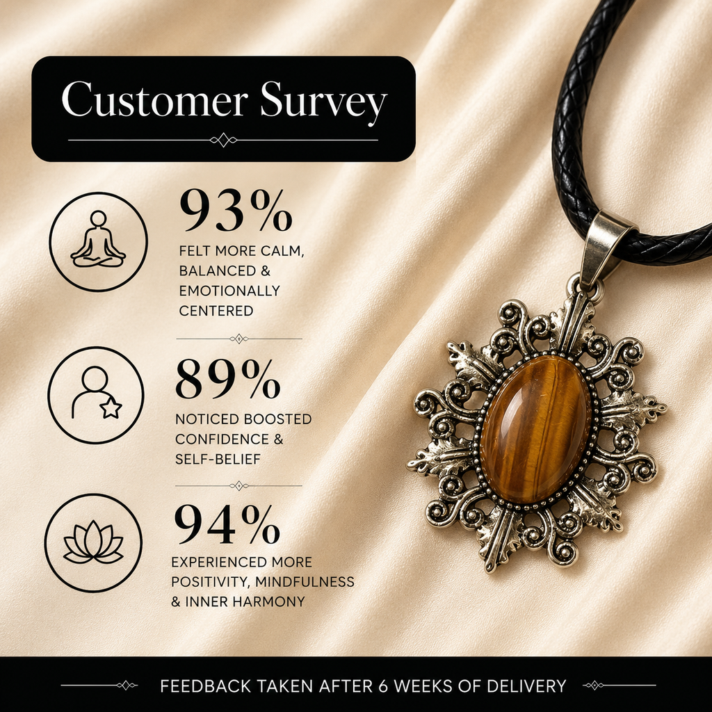 Aurethor Tiger Eye Pendant – Courage & Prosperity Symbol