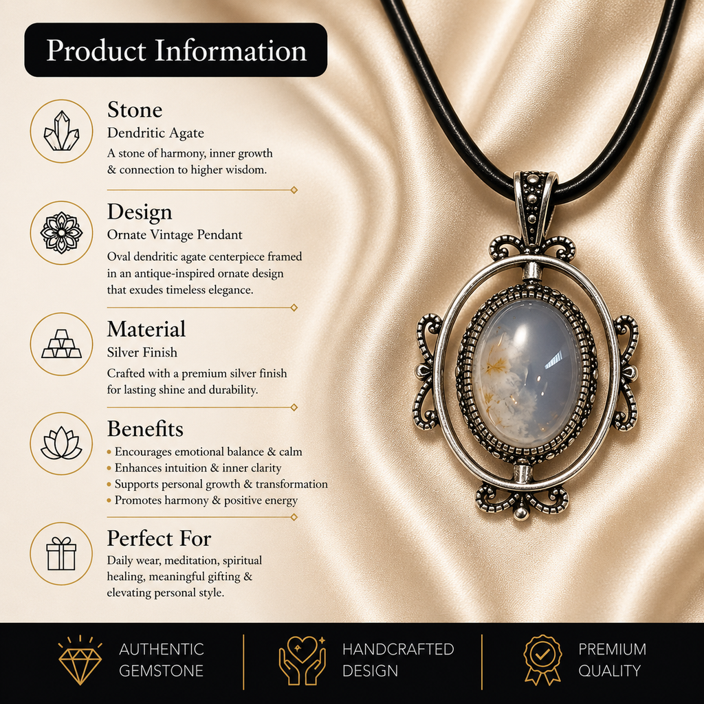 Auralune Moonstone Pendant – Intuition & New Beginnings Symbol