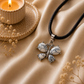 Aurelia Howlite Butterfly Pendant – Calmness, Clarity & Grace Symbol