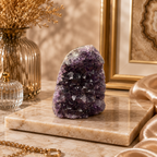 Aurevia Amethyst Crystal Geode Décor – Serenity & Positive Energy Symbol (164 gm)