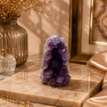 Aurevia Amethyst Crystal Geode Décor – Serenity & Positive Energy Symbol (104 gm)
