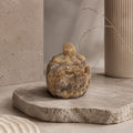 Aurevia Amethyst Pumpkin Décor – Abundance & Harmony Symbol (126 gm)