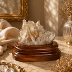 Auravelle Golden Quartz Crystal Cluster – Abundance & Serenity Décor | 2.6 Inch, 526 gm