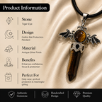 Tigravelle Tiger Eye Crystal Pendant – Confidence & Protection Symbol (20 gm)