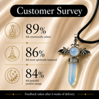 Celestique Opalite Crystal Pendant – Intuition & Serenity Symbol (20 gm)